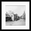 Thatched Smithy and Chapel, Ballasalla, Isle of Man by George Bellett Cowen